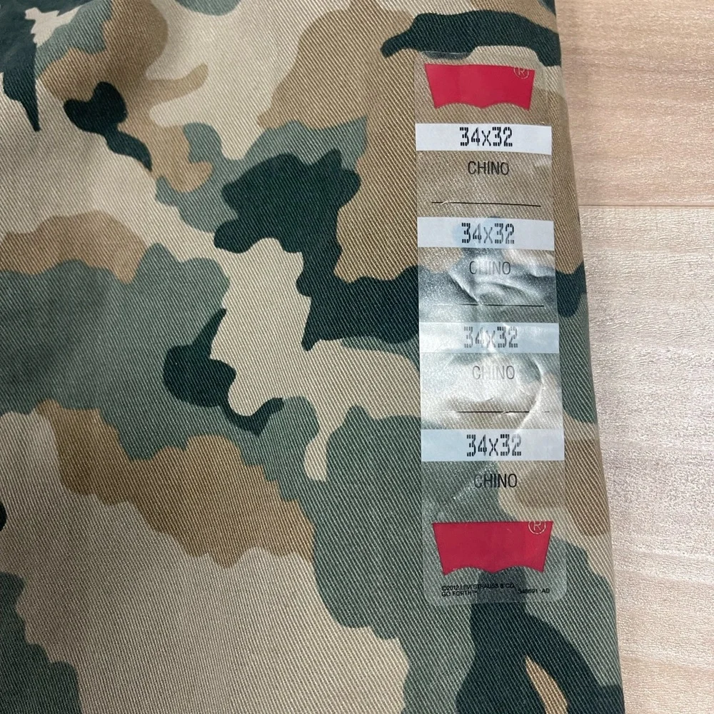 Levi's Men's Camouflage Pants 34x32 Chino